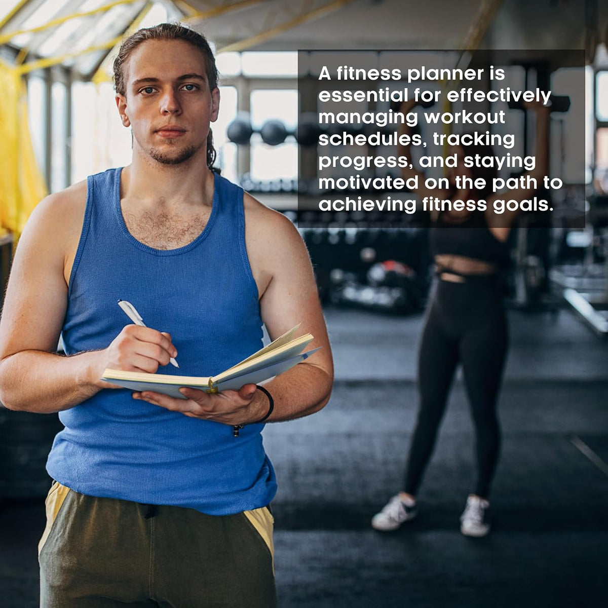 Fitness Workout Journal & Log Book for Women & Men, Fitness Planner