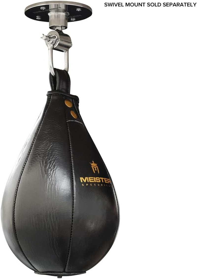 Speedkills Premium Leather Speed Bag with Lightweight Latex Bladder