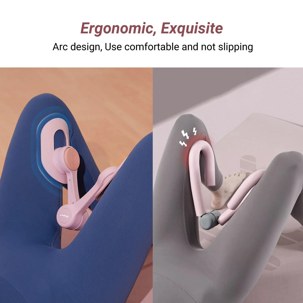 Merach Thigh Trainer - Versatile Home Fitness Equipment for Inner Thighs, Legs, and Arms with Optional Versions: Standard, Strap, and Smart Counter - Ideal for Back to School Fitness Goals