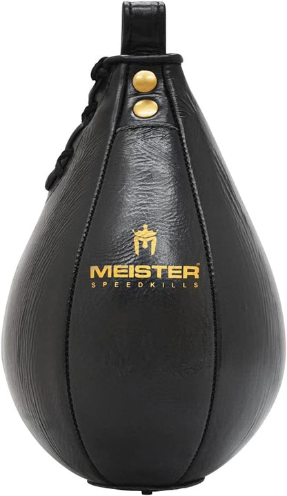 Speedkills Premium Leather Speed Bag with Lightweight Latex Bladder