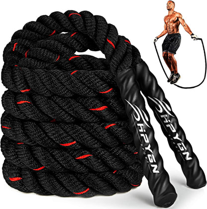 Jump Rope, Weighted Jump Rope for Men Women, 2.8Lb 3.8Lb 5Lb Heavy Skipping Rope for Exercise, Adult Jumpropes for Home Workout, Improve Strength and Building Muscle,Total Body Workout Equipment